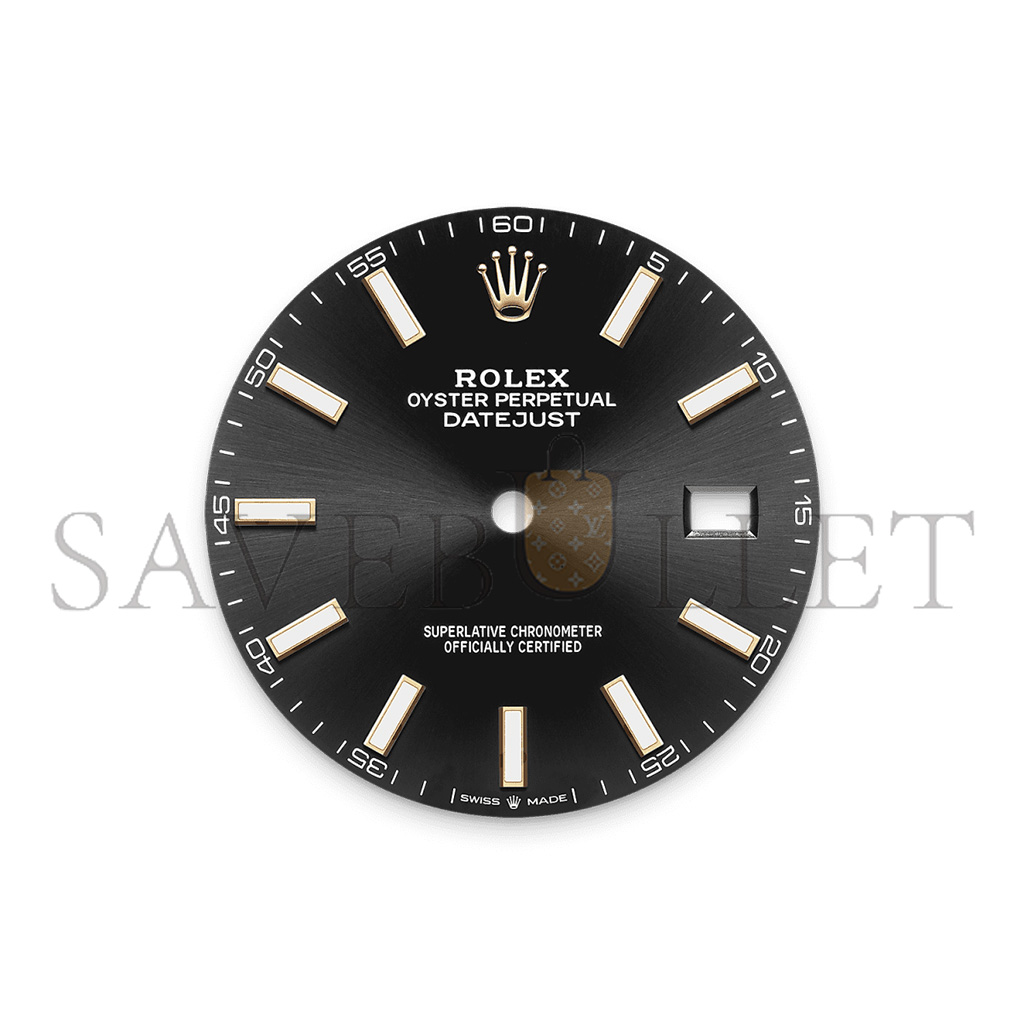 R*l*x datejust 41 oyster, 41 mm, oystersteel and yellow gold watch 126333-0014